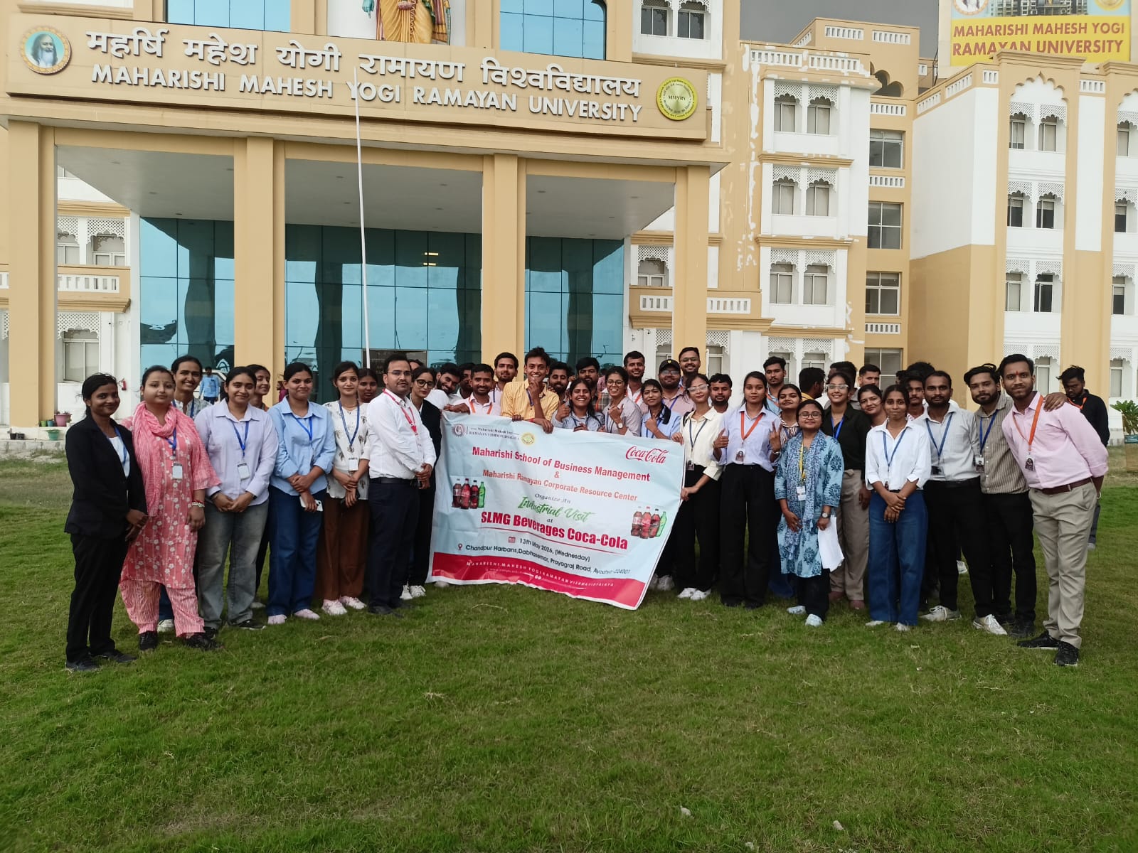 Industrial Visit to SLMG Beverages Coca-Cola (Amrit Bottlers Pvt. Ltd.)